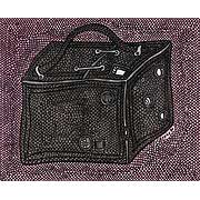graue Tasche