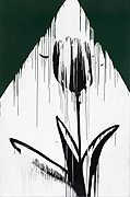 Blume verfremdet