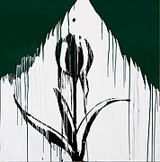 Blume verfremdet