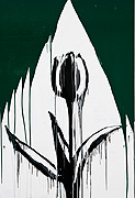 Blume verfremdet