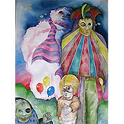 clowneske Figuren