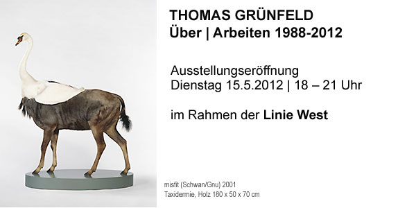 Collage aus Schwan und Gnu